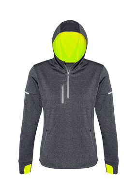 The Biz Collection Ladies Pace Hoodie is a 100% BIZ COOL™ breathable polyester, 1/2 zip ladies hoodie. Available in 3 colours. Sizes XS - 2XL.