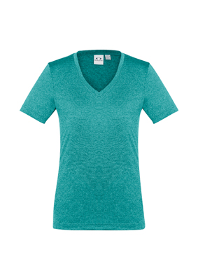 The Biz Collection Aero Ladies Tee is a 100% Biz Cool polyester, 160gsm tee. 12 colours. 6 - 24. Great branded biz cool tees from Biz Collection.
