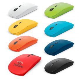 The Trends Collection Voyage Travel Mouse is a comfortable and compact wireless mouse compatible with Windows and Mac.  8 colours.  Great tech promo products.