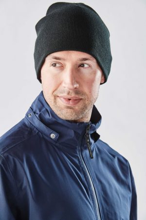 The Stormtech Tundra Knit Beanie is our new favourite beanie. A go-anywhere classic with subtly solid style. 3 colours.