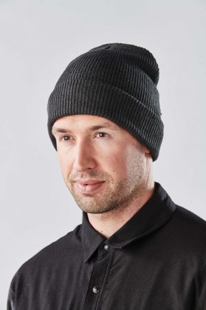 The Stormtech Vintage Knit Beanie is cold weather comfort. Technical headwear tuned to withstand winter chills. 4 colours.