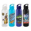 The Trends Eclipse Drink Bottle is an affordable 700ml translucent drink bottle.  4 colours.  BPA free.  Great branded Trends drink bottles.