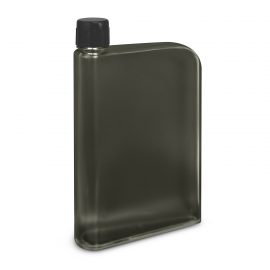 The Trends Collection Accent Water Bottle is a futuristic 400ml bottle shaped like a notebook.  7 colours.  Great branded promo water bottles.