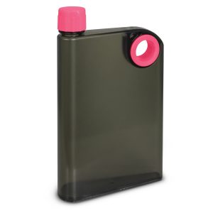 The Trends Collection Accent Drink Bottle is a 400ml water bottle shaped like a notebook.  Lid and Ring colours mix n match.  Great branded drink bottles.