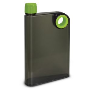 The Trends Collection Accent Drink Bottle is a 400ml water bottle shaped like a notebook.  Lid and Ring colours mix n match.  Great branded drink bottles.