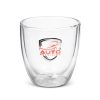 The Trends Collection Tivoli Double Wall Glass is a 310ml double wall glass.  Hot stays hot.  Cold stays cold.  Great double wall branded drink glasses.