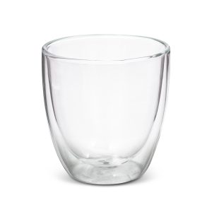 The Trends Collection Tivoli Double Wall Glass is a 310ml double wall glass.  Hot stays hot.  Cold stays cold.  Great double wall branded drink glasses.