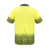 ZH300 Syzmik Mens Tracks Polo – Yellow/Navy