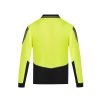 ZH310 Syzmik Flux Long Sleeve Polo – Yellow/Black