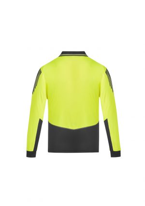 The Syzmik Flux Long Sleeve Polo is a 175gsm polyester with stretch mesh panels.  XXS-7XL.  6 colours.  Great branded long sleeve hi vis polos. 