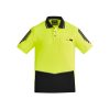 ZH315 Syzmik Flux Short Sleeve Polo – Yellow/Black