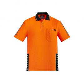 The Syzmik Mens Komodo Polo is a 175gsm hi vis polo.  6 colours.  Hi Vis compliant.  XXS - 7XL.  Great branded hi vis polos from Syzmik.