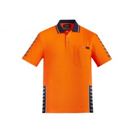 The Syzmik Mens Komodo Polo is a 175gsm hi vis polo.  6 colours.  Hi Vis compliant.  XXS - 7XL.  Great branded hi vis polos from Syzmik.