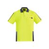 ZH320 Syzmik Mens Komodo Polo – Yellow/Navy