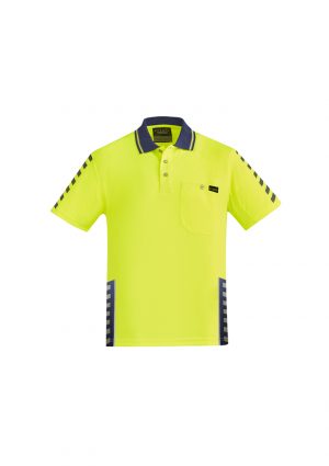 The Syzmik Mens Komodo Polo is a 175gsm hi vis polo. 6 colours. Hi Vis compliant. XXS - 7XL. Great branded hi vis polos from Syzmik.