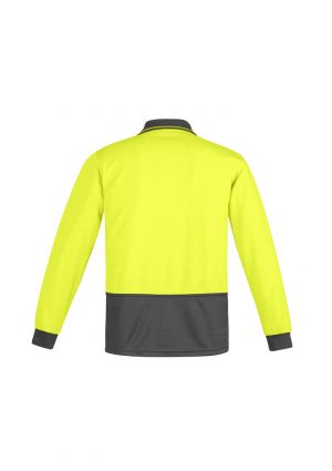 The Syzmik Comfort Back Long Sleeve Polo is a 170gsm, natural, breathable long sleeve polo.  4 colours.  XXS - 7XL. Great branded hi vis long sleeve polos.