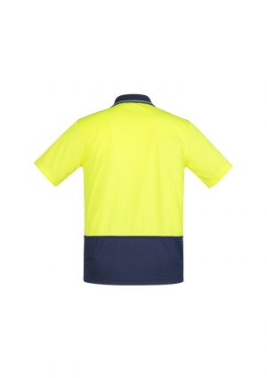The Syzmik Comfort Back Short Sleeve Polo is a 170gsm, natural, breathable long sleeve polo.  4 colours.  XXS - 7XL. Great branded hi vis long sleeve polos.