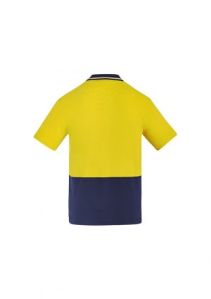 The Syzmik Hi Vis Cotton Short Sleeve Polo is a natural, soft cotton fabric, hi vis polo. 2 colours. XXS - 7XL. Great branded hi vis cotton polos from Syzmik.
