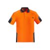 ZH465 Syzmik Reinforced Hi Vis Squad Short Sleeve Polo – Orange/Navy