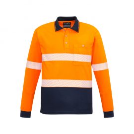 The Syzmik Unisex Hi Vis Segmented L/S polo is a 175gsm polyester hi vis polo shirt.  2 colour options.  Great branded hi vis polos & workwear from Syzmik.