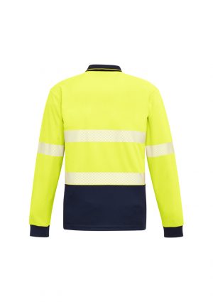 The Syzmik Unisex Hi Vis Segmented L/S polo is a 175gsm polyester hi vis polo shirt. 2 colour options. Great branded hi vis polos & workwear from Syzmik.