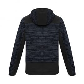 The Syzmik Streetworx Reinforced Knit Hoodie is a knitted polyester hoodie with contrast softshell panels.  Up to 7XL.  4 colours.  Great knitted hoodies.