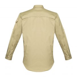 The Syzmik Mens Rugged Cooling Shirt is a square weave cotton ripstop shirt.  4 colours.  XXS - 7XL.  Great branded Syzmik tradie work shirts.