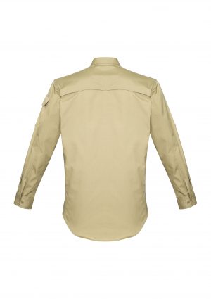 The Syzmik Mens Rugged Cooling Shirt is a square weave cotton ripstop shirt.  4 colours.  XXS - 7XL.  Great branded Syzmik tradie work shirts.