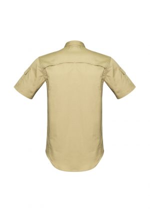 The Syzmik Mens Rugged Cooling Shirt is a square weave cotton ripstop shirt.  4 colours.  XXS - 7XL.  Great branded Syzmik tradie work shirts.