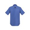 ZW465 Syzmik Mens Outdoor Short Sleeve Shirt – blue
