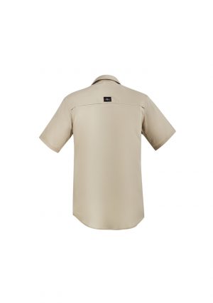 The Syzmik Mens Outdoor Short Sleeve Shirt is a 100% polyester ripstop lightweight work shirt.  6 colours.  XXS - 7XL.  Great branded long sleeve work shirts.