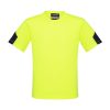 ZW505 Syzmik Hi Vis Squad T Shirt – Yellow/Navy