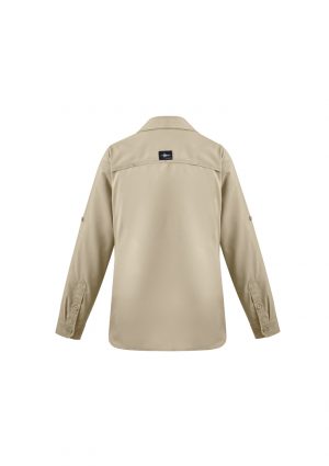 The Syzmik Womens Outdoor Long Sleeve Shirt is a 100% polyester ripstop lightweight work shirt. 6 colours. 6 - 24. Great branded long sleeve work shirts.