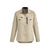 ZW760 Syzmik Womens Outdoor Long Sleeve Shirt – Sand