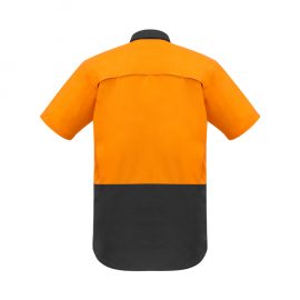 The Syzmik Mens Rugged Cooling Hi Vis Spliced Shirt is a square weave cotton ripstop hi vis shirt.  4 colours.  XXS - 7XL.  Great branded hi vis wear.