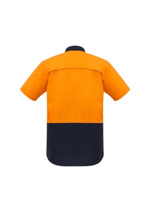 The Syzmik Mens Rugged Cooling Hi Vis Spliced Shirt is a square weave cotton ripstop hi vis shirt.  4 colours.  XXS - 7XL.  Great branded hi vis wear.