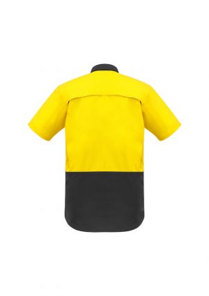 The Syzmik Mens Rugged Cooling Hi Vis Spliced Shirt is a square weave cotton ripstop hi vis shirt.  4 colours.  XXS - 7XL.  Great branded hi vis wear.