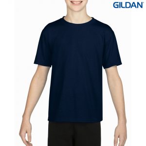 The Gildan Performance Youth T-Shirt is a 100% Polyester driwear tee. XS-XL. 7 colours. Great performance tees from Gildan. Ladies and Mens styles available.