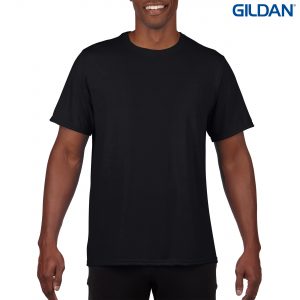 The Gildan Performace Adult T-Shirt is a 100% Polyester driwear tee.  S - 3XL.  7 colours.  Great performance tees from Gildan.  Kids and Ladies styles available.