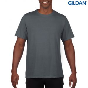 The Gildan Performace Adult T-Shirt is a 100% Polyester driwear tee.  S - 3XL.  7 colours.  Great performance tees from Gildan.  Kids and Ladies styles available.