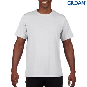 The Gildan Performace Adult T-Shirt is a 100% Polyester driwear tee.  S - 3XL.  7 colours.  Great performance tees from Gildan.  Kids and Ladies styles available.