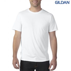 The Gildan Performance Adult Tech T-Shirt is an active fit, polyester adult tee.  XS - 3XL.  7 colours.  Great branded performance tees from Gildan.