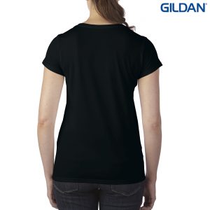 The Gildan Performance Ladies V-Neck Tech T-Shirt is a semi fitted, polyester ladies tee.  XS - 3XL.  7 colours.  Great branded performance tees from Gildan.
