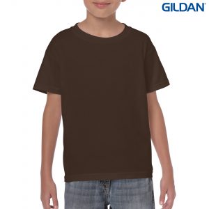The Gildan Heavy Cotton Youth T Shirt is a 50% cotton/50% polyester tee. Sizes 8 - 16. 26 colours. Great cost effective kids tees for printing and events.