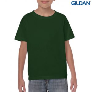 The Gildan Heavy Cotton Youth T Shirt is a 50% cotton/50% polyester tee. Sizes 8 - 16. 26 colours. Great cost effective kids tees for printing and events.