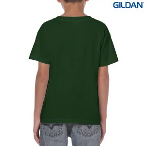 The Gildan Heavy Cotton Youth T Shirt is a 50% cotton/50% polyester tee. Sizes 8 - 16. 26 colours. Great cost effective kids tees for printing and events.
