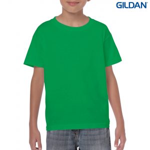 The Gildan Heavy Cotton Youth T Shirt is a 50% cotton/50% polyester tee. Sizes 8 - 16. 26 colours. Great cost effective kids tees for printing and events.