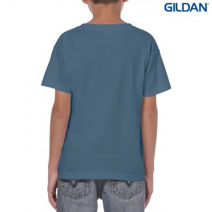 The Gildan Heavy Cotton Youth T Shirt is a 50% cotton/50% polyester tee. Sizes 8 - 16. 26 colours. Great cost effective kids tees for printing and events.