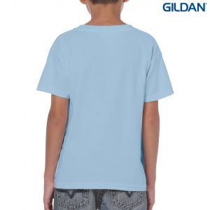 The Gildan Heavy Cotton Youth T Shirt is a 50% cotton/50% polyester tee. Sizes 8 - 16. 26 colours. Great cost effective kids tees for printing and events.