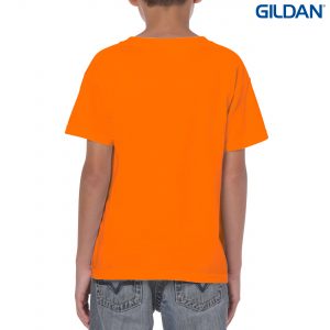 The Gildan Heavy Cotton Youth T Shirt is a 50% cotton/50% polyester tee. Sizes 8 - 16. 26 colours. Great cost effective kids tees for printing and events.